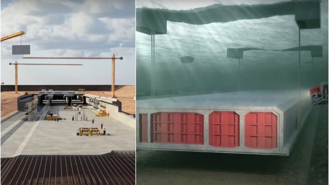 Cel mai lung tunel rutier și feroviar din lume este construit pe sub Marea Baltică