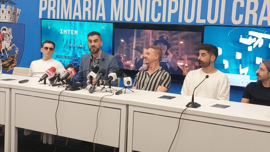 (VIDEO) A început numărătoarea inversă. IntenCity se pregăteşte să-şi deschidă porţile. The Motans, cuvinte de laudă despre Craiova