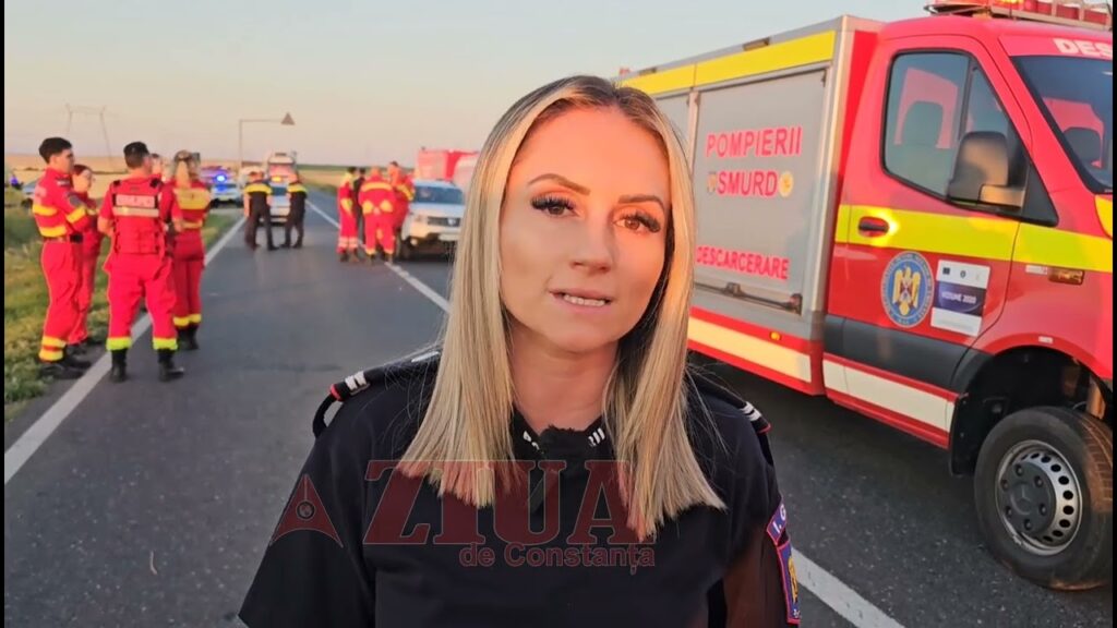 (VIDEO) Coliziune între un autocar cu zeci de copii ucraineni şi un TIR