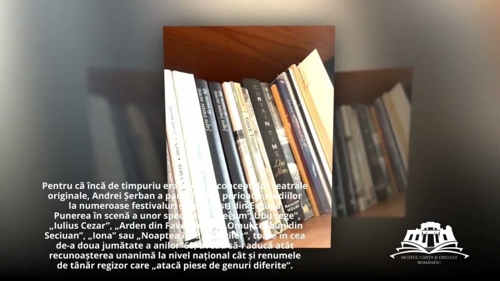 (VIDEO) Andrei Șerban, sărbătorit la Muzeul Cărții și Exilului Românesc