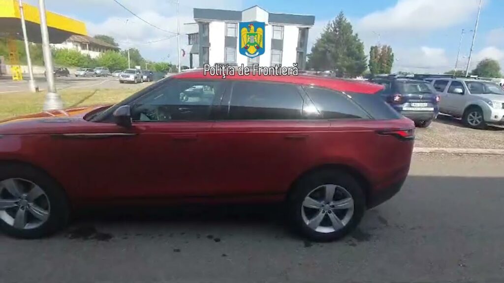 (VIDEO) Autoturism de lux căutat de autoritățile din Germania, descoperit în Borș
