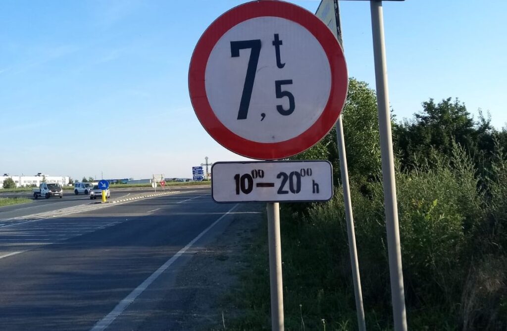 Restricții de tonaj din pricina caniculei