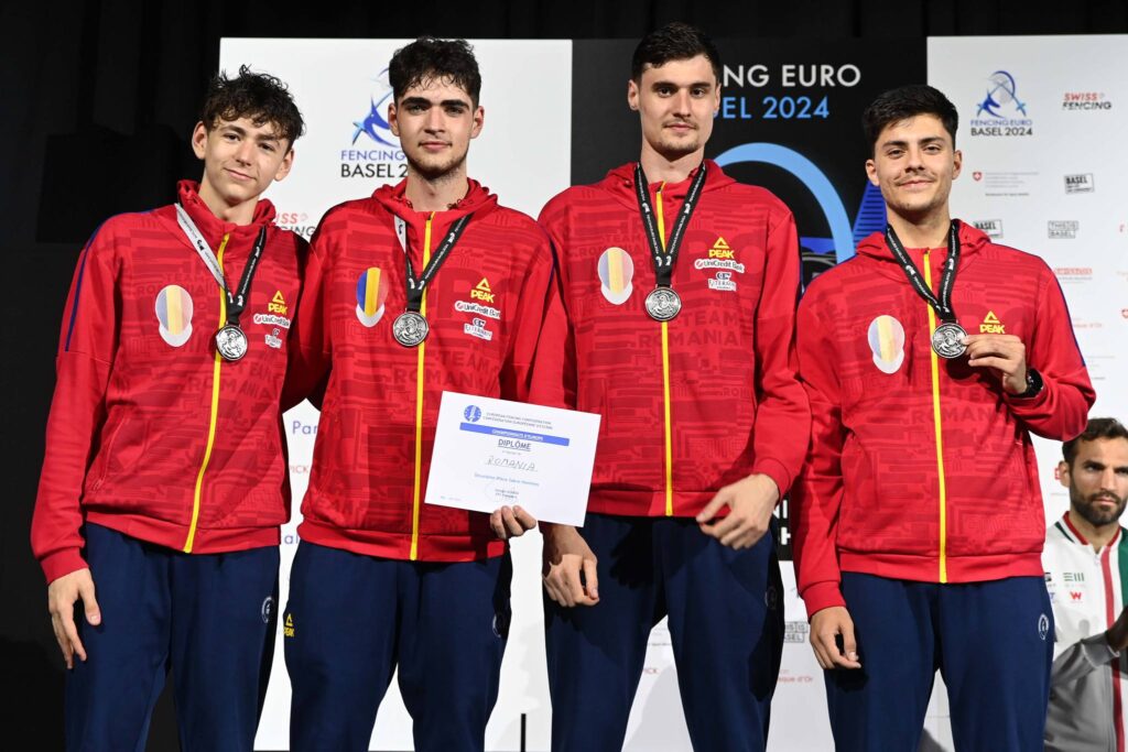 Scrimă / Echipa de sabie a României a luat argintul la Europene