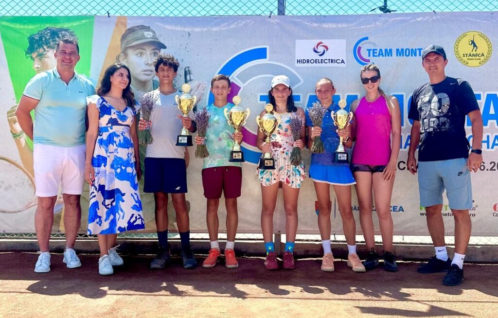 Team Montage Internaţional U14 şi-a ales campionii la Tenis Club Stănică