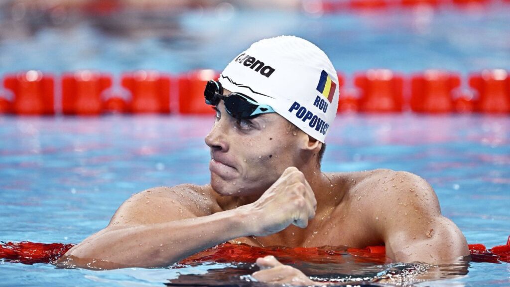 JO 2024 / O nouă revenire de vis! David Popovici, calificare en fanfare în semifinale la 100 m
