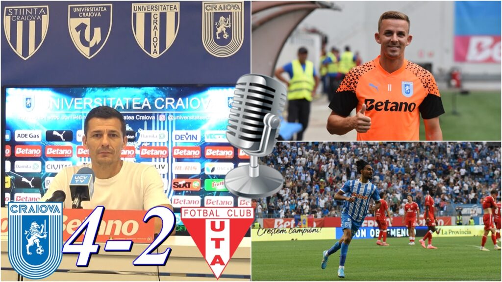 Alb-albaştrii, mulţumiţi după succesul cu UTA. Vezi declaraţiile de la final!