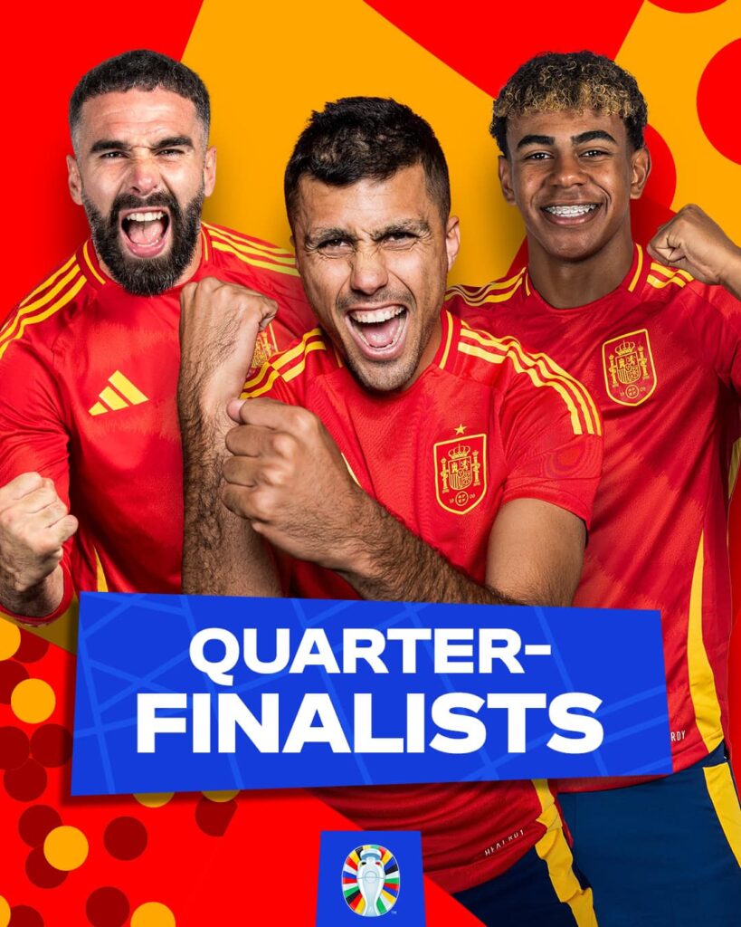EURO 2024 | Spania a trecut la pas de Georgia și s-a calificat în sferturi