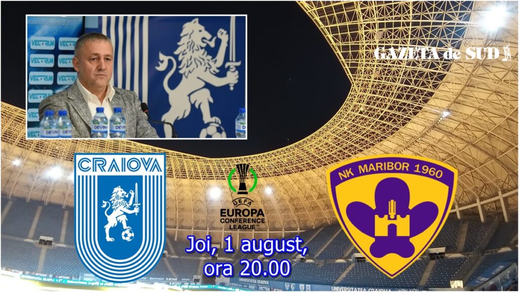 Mihai Rotaru, apel la publicul craiovean înainte de meciul cu NK Maribor