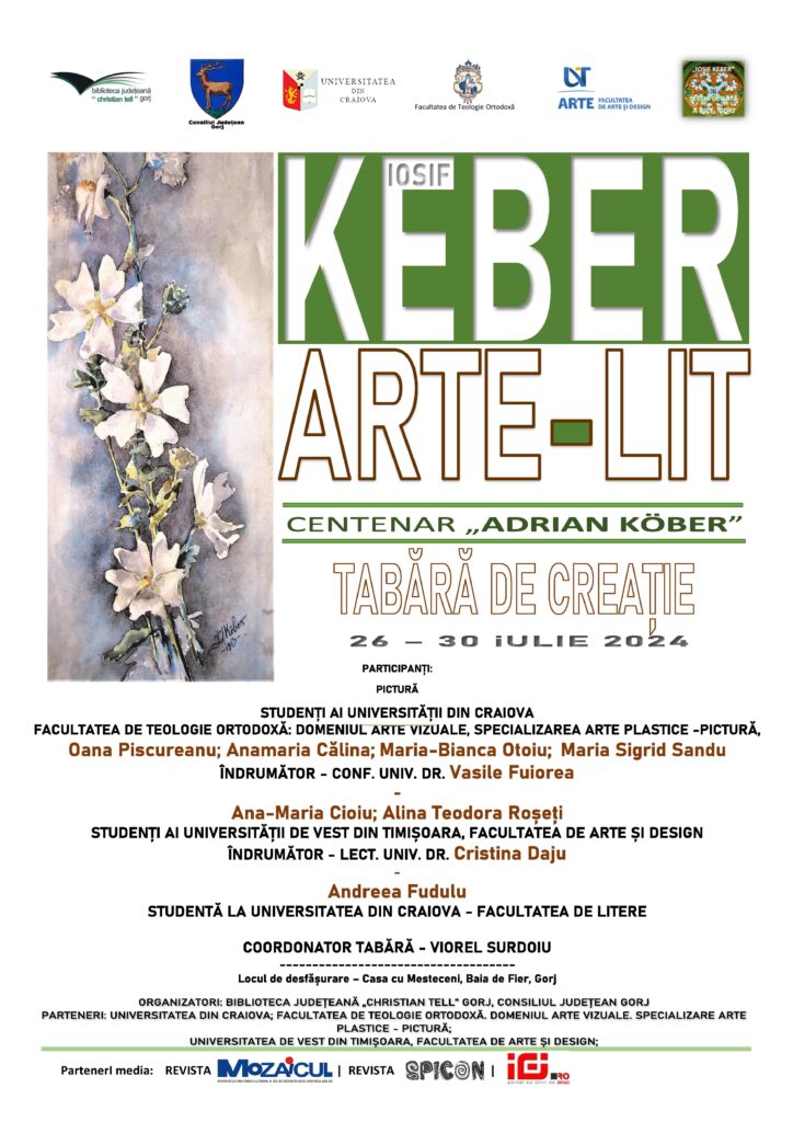 Tabără de creație artistică „Iosif Keber”, la Baia de Fier