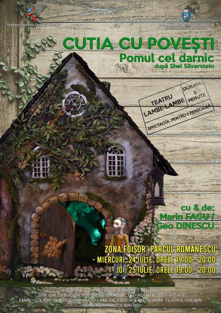 Stagiunea estivală la Teatrul Colibri Craiova