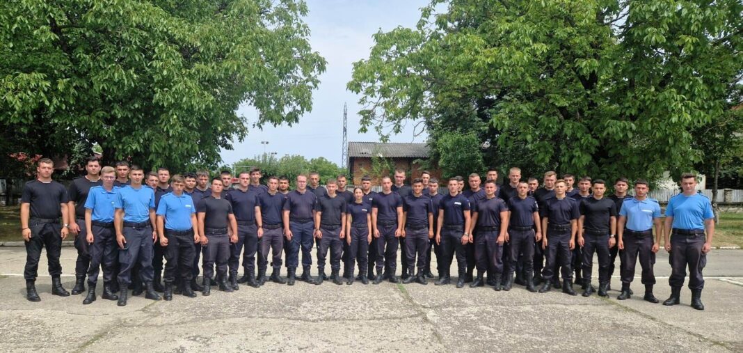 Gorj: Ultimul stagiu de practică al elevilor viitori jandarmi