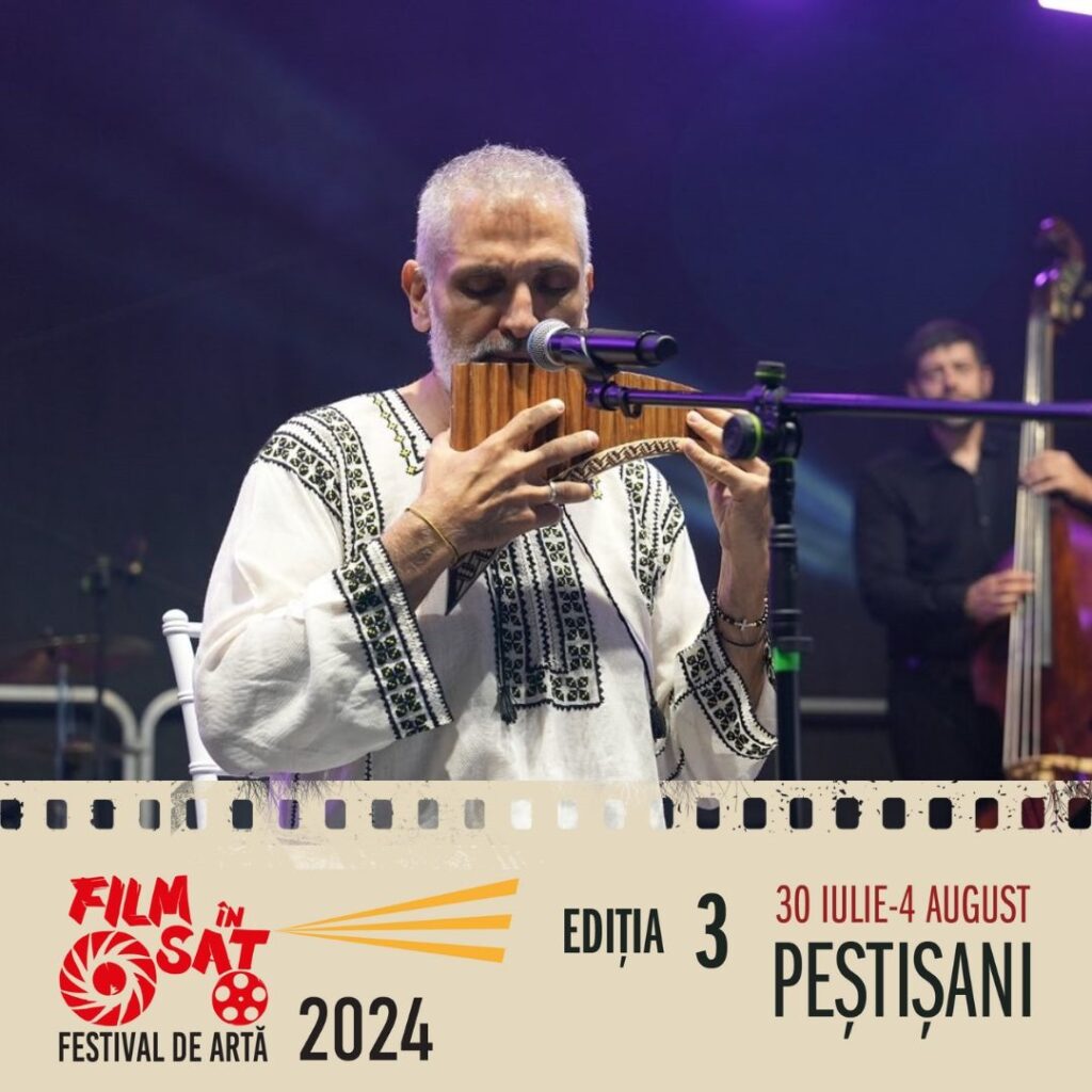 Taraful Caliu și Damian Drăghici, invitații Festivalului „Film în Sat” de la Peștișani