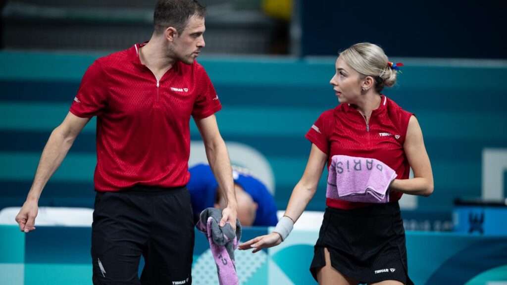 JO 2024 (tenis de masă) / Szocs și Ionescu nu le-au făcut față sud-coreenilor la dublu mixt