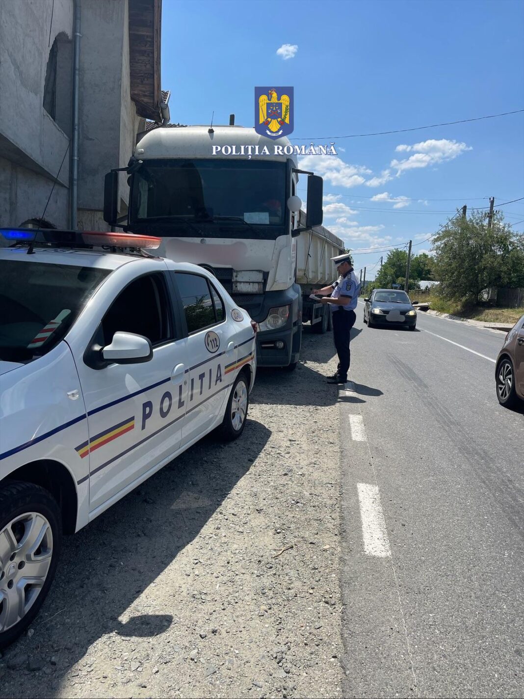 camion vl Vâlcea: Șofer de camion, amendat pentru că modifica datele tahografului