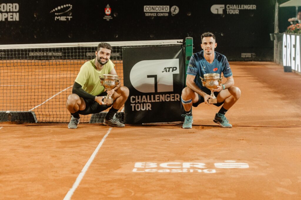 Cezar Crețu şi Bogdan Pavel au cucerit titlul în proba de dublu de la Iaşi Open