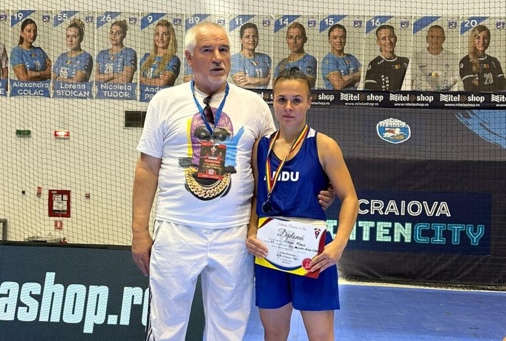 Box / Maria Niţescu, argint pentru Box Club Universitatea la Cupa României