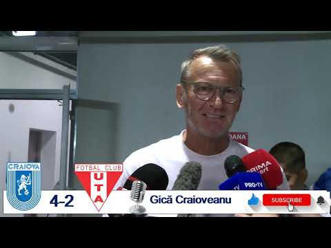 Gică Craioveanu: “Echipa a arătat foarte bine după minutul 65”