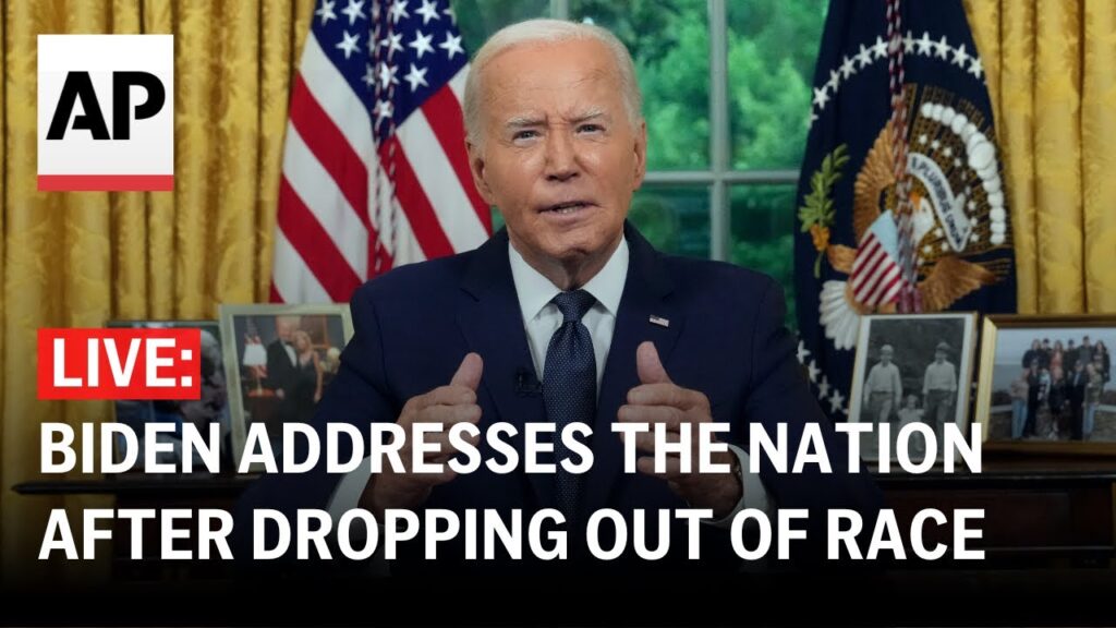(VIDEO) Joe Biden a explicat de ce a ieșit din cursa prezidențială