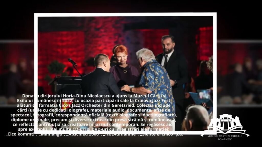 (VIDEO) Dirijorul Horia-Dinu Nicolaescu, sărbătorit la Muzeul Cărții și Exilului Românesc