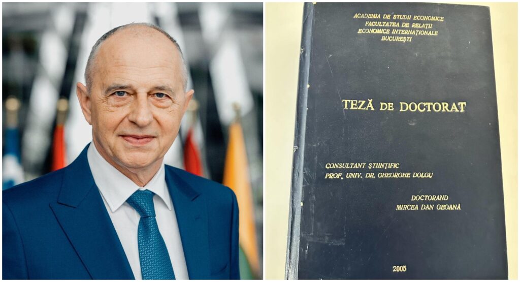 Mircea Geoană este acuzat că a plagiat teza sa de doctorat