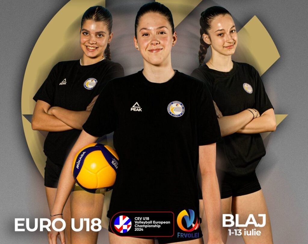 Volei (f) / România, pregătită să impresioneze la Campionatul European U18