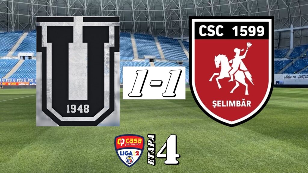 Liga 2 / FCU Craiova – Şelimbăr 1-1. Încă o evoluţie modestă