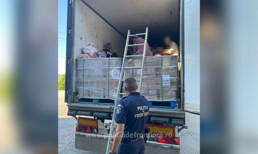 (VIDEO) 10 sirieni ascunși într-un ansamblu rutier, depistați în PTF Bechet