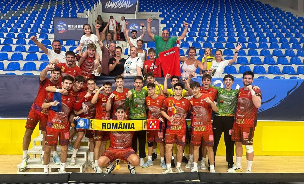 Handbal (m) / România a obţinut prima sa victorie la CE Under-18