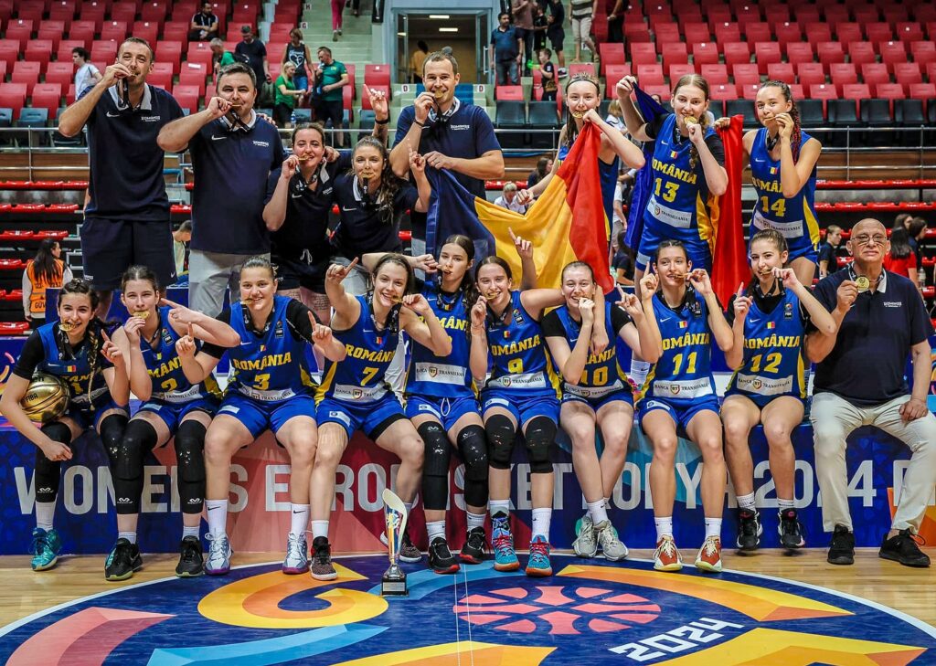 Baschet (f) / România a câştigat Campionatul European U16, Divizia B