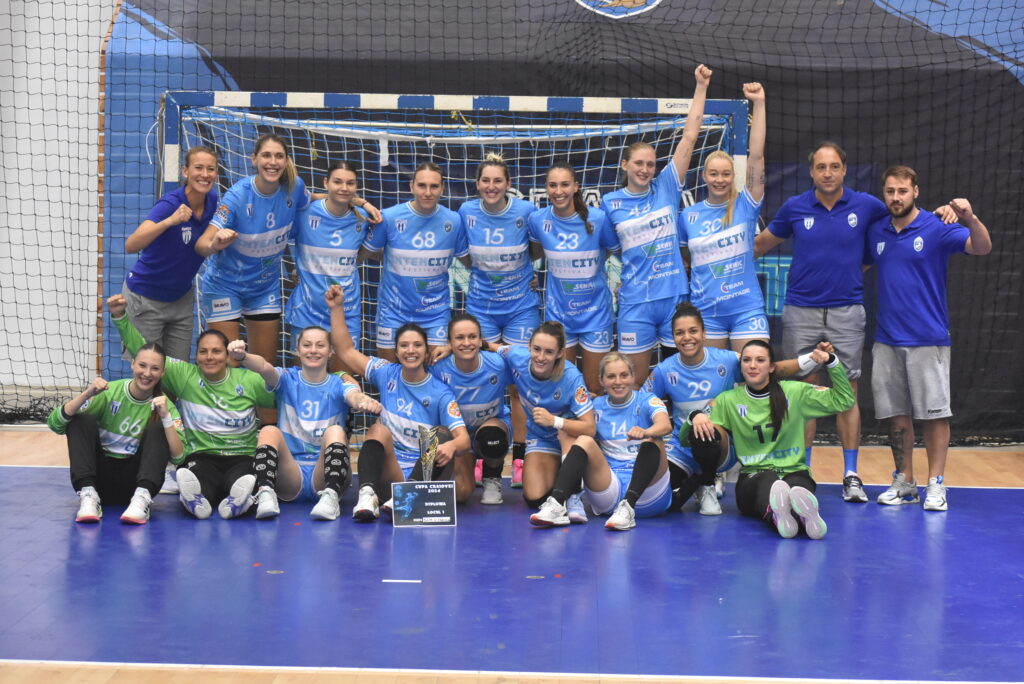 Handbal (f) / Antrenamente excelente, voie bună și un trofeu! SCMU Craiova a câștigat Cupa Craiovei