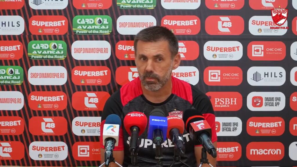 Dinamo – “U” Craiova / Zeljko Kopic: “Respectăm Craiova, este o echipă foarte bună”