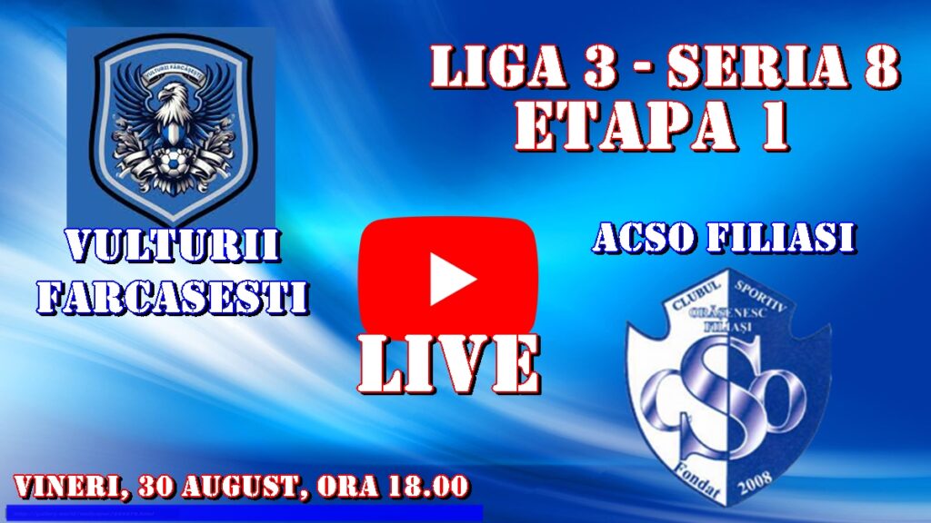 Liga 3 / ACSO Filiaşi s-a ales cu un punct din deplasarea de la Fărcăşeşti