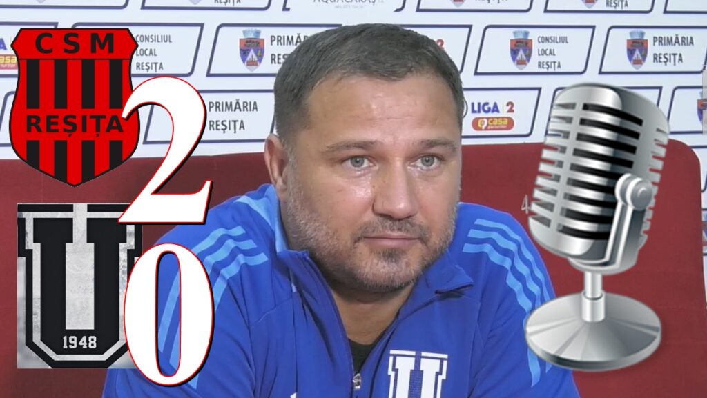Liga 2 / Marius Croitoru: „Ne-au luat prin surprindere. O spune și evoluţia scorului”