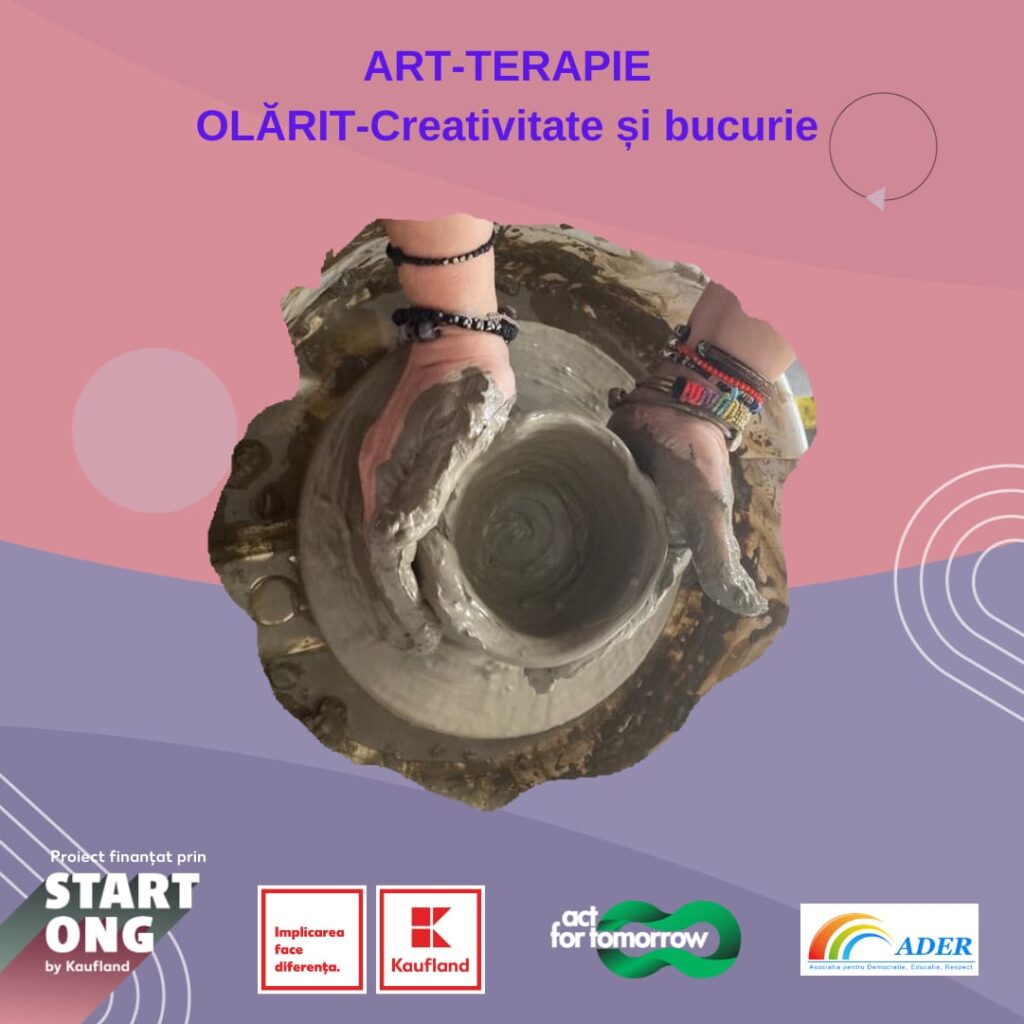 400 de tineri din Gorj vor fi implicați în proiectul „ART-TERAPIE: OLĂRIT – Creativitate și bucurie”