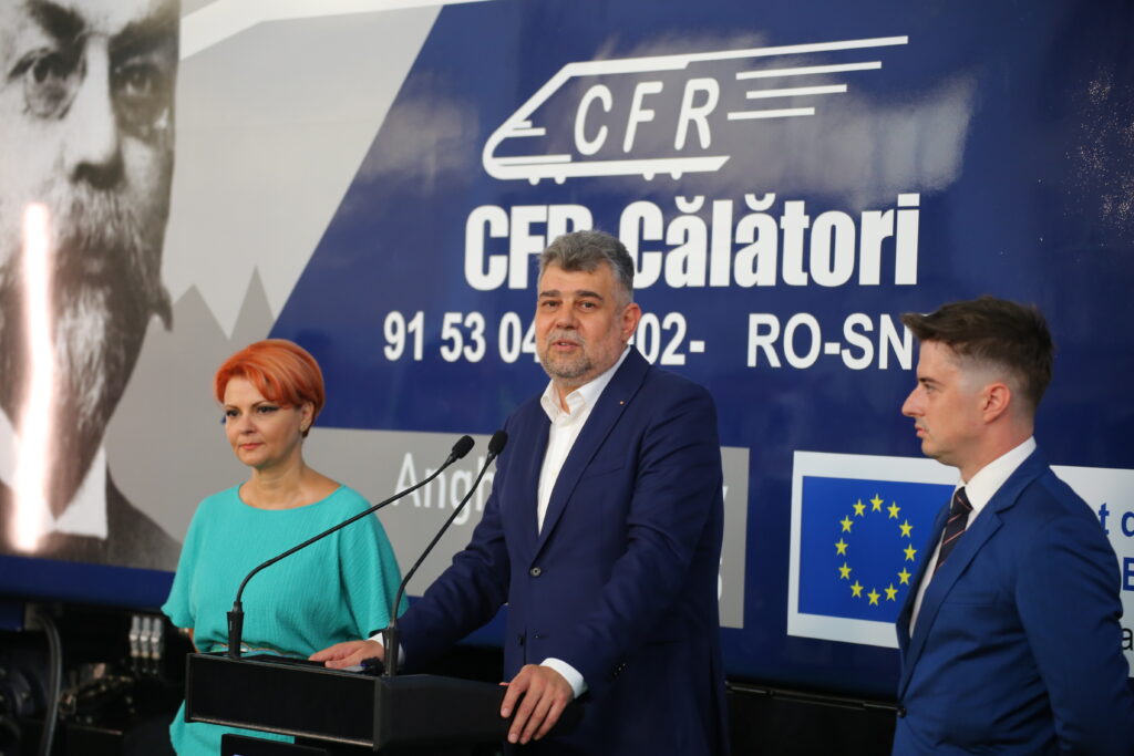 Candidatul Ciolacu, locomotivele Softronic şi covrigii de Craiova