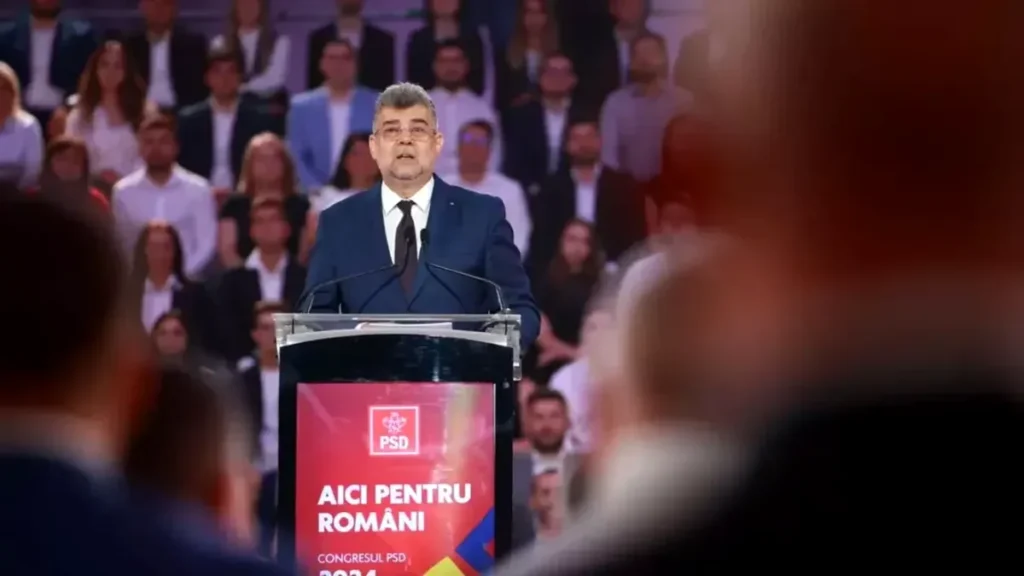 CONGRESUL PSD – Ciolacu: Avem generaţii întregi care fac azi pasul spre maturitate, după ce şi-au trăit copilăria şi adolescenţa între un preşedinte turnător şi un preşedinte absent