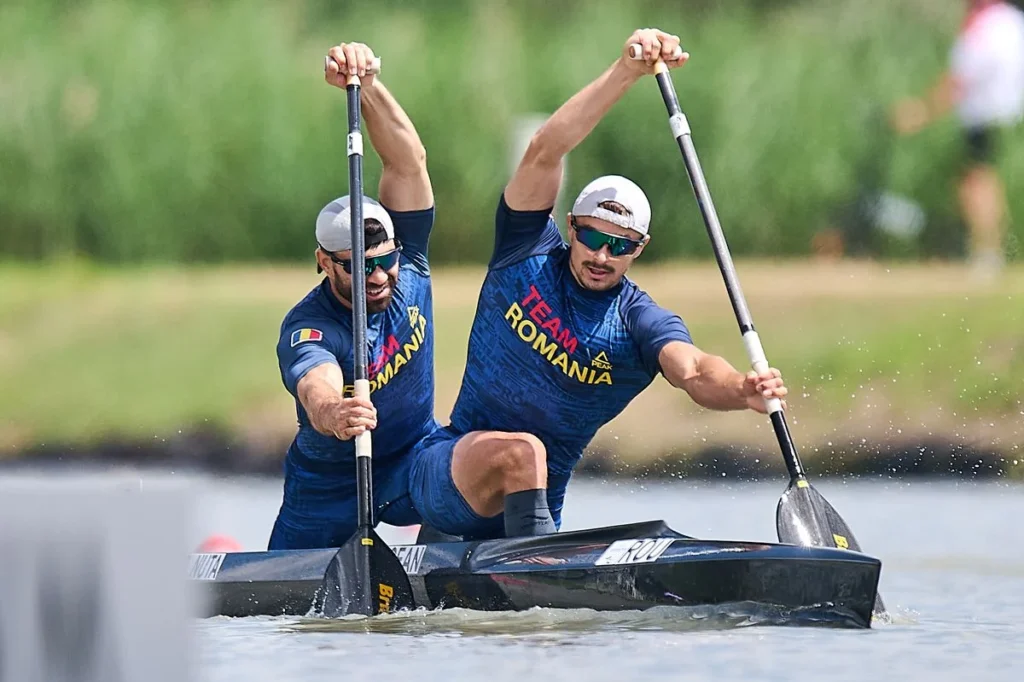Kaiac-canoe / Nuţă şi Sprîncean, în finala probei de C2-1.000 m de la CM din Uzbekistan