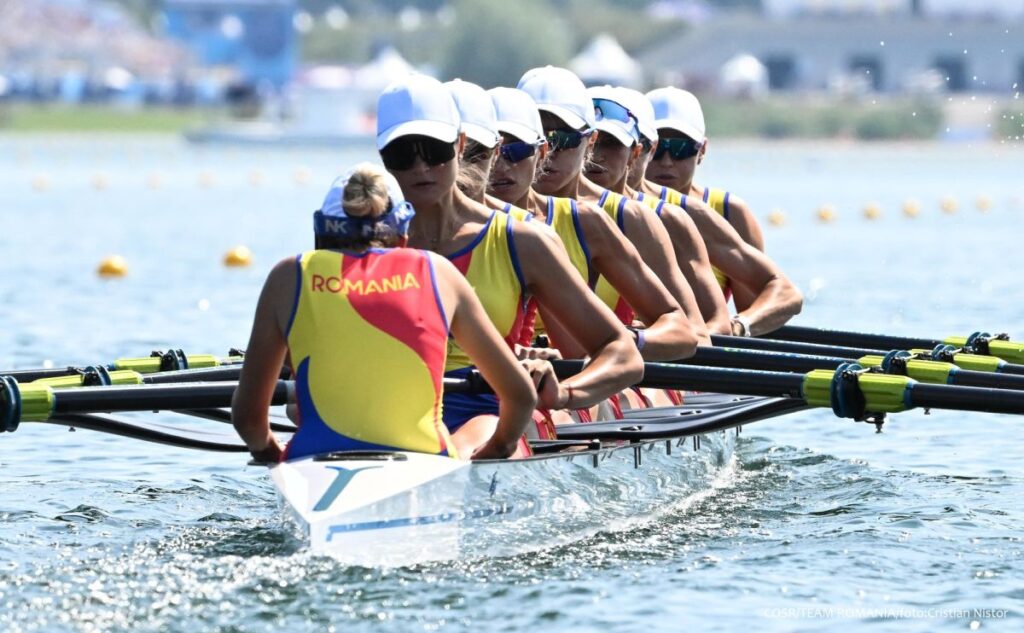 JO 2024 (canotaj) / Canotajul românesc domină Olimpiada! AUR la 8+1 feminin
