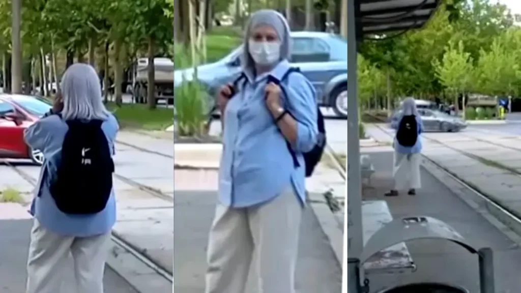 O femeie care împingea oamenii pe şinele de tramvai, în Bucureşti, identificată de poliţie