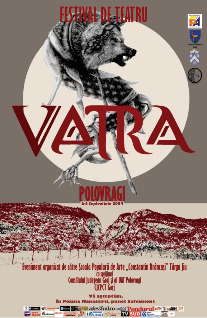 A treia ediție a Festivalului de teatru pentru amatori „Vatra”, la Polovragi