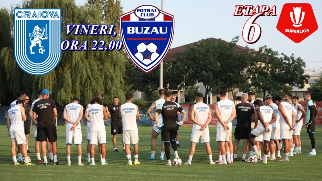 “U” Craiova – Gloria Buzău / Obligatoriu victorie şi spectacol