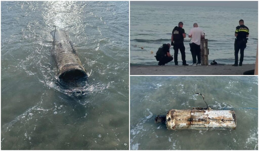 Alertă pe litoral după ce o bucată dintr-o rachetă rusească a ajuns pe țărmul românesc
