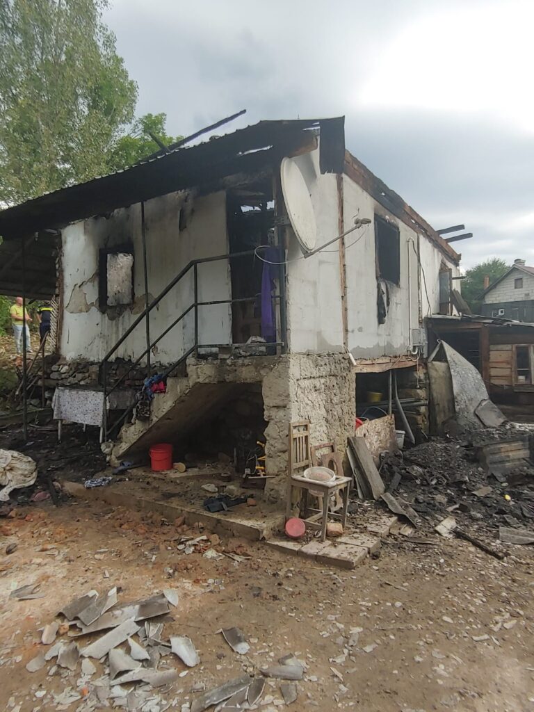 Vâlcea: Persoană moartă într-un incendiu la Vaideeni
