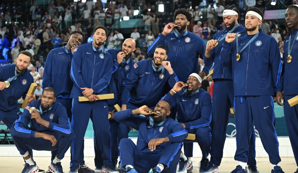 JO 2024 (baschet) / SUA, triumfătoare în faţa Franţei în marea finală olimpică