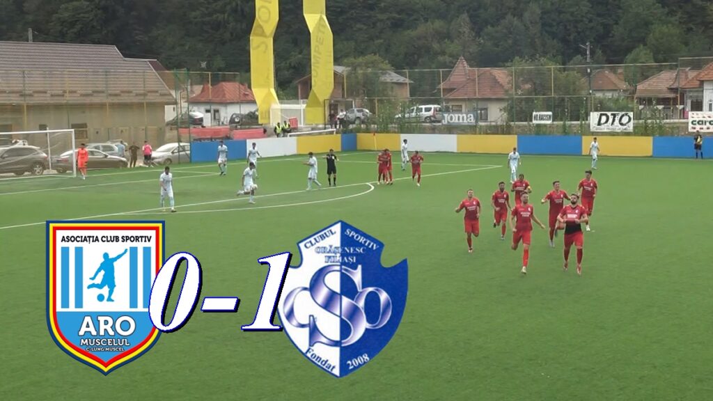 Liga 3 / ACSO Filiaşi, victorioasă la Dragoslavele, cu Aro Câmpulung Muscel