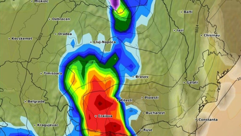 România va fi lovită de două fenomene meteo extreme care se suprapun