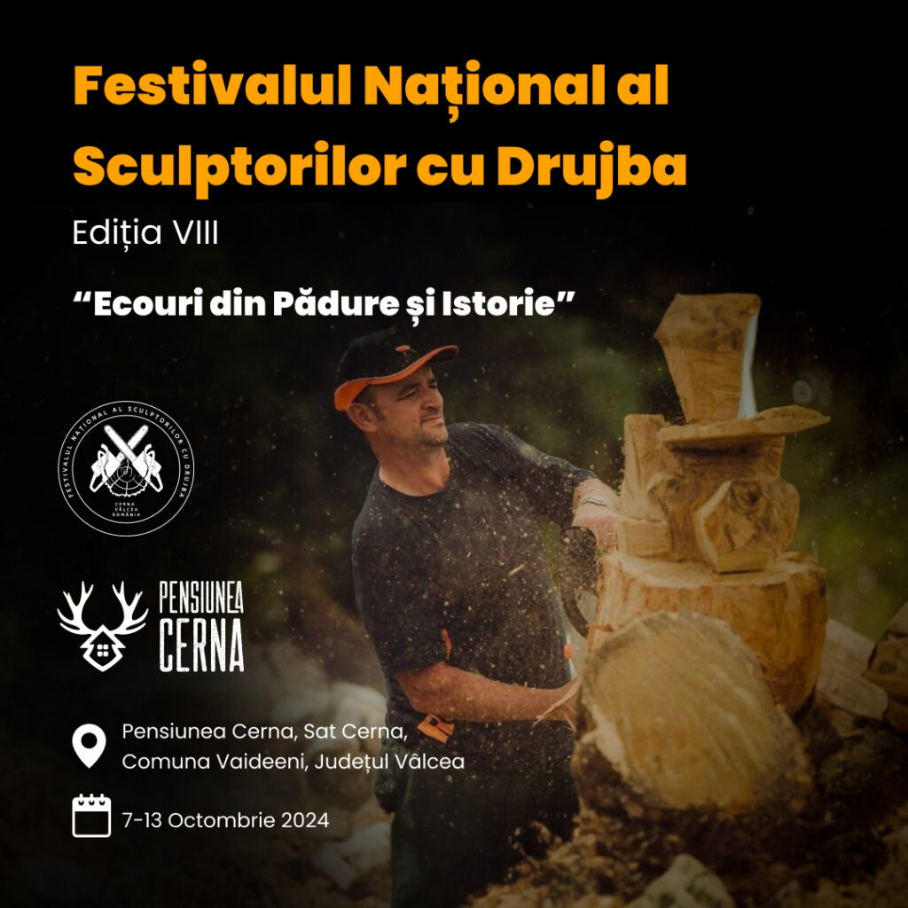 Vâlcea: Festivalul Național al Sculptorilor cu Drujba începe la Cerna