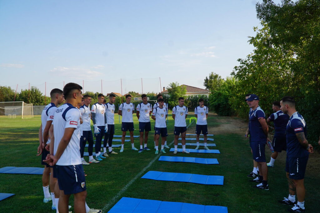 România U20 dă piept cu Germania U20 la Arad