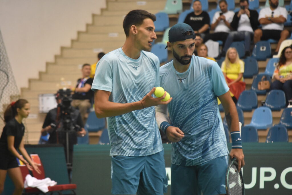Cupa Davis / România – China 2-1. Cornea și Pavel, fără șanse în duelul de dublu