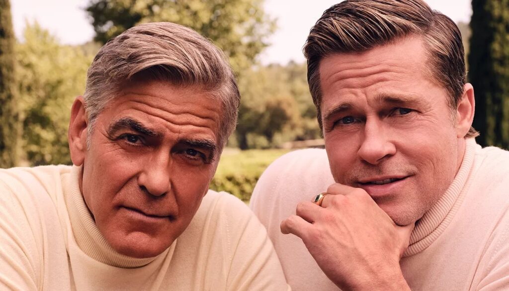 George Clooney şi Brad Pitt vin să-şi prezinte filmul „Wolfs” la Festivalul de Film de la Veneţia